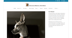 Desktop Screenshot of chihuahuarescueofsandiego.com
